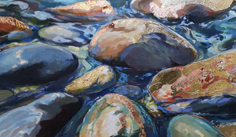 Original Contemporary Seascape Mixed Media by Alexander Koltakov