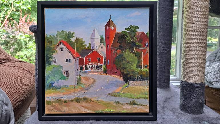 Original Impressionism Landscape Painting by Alexander Koltakov