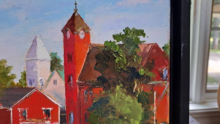 Original Impressionism Landscape Painting by Alexander Koltakov