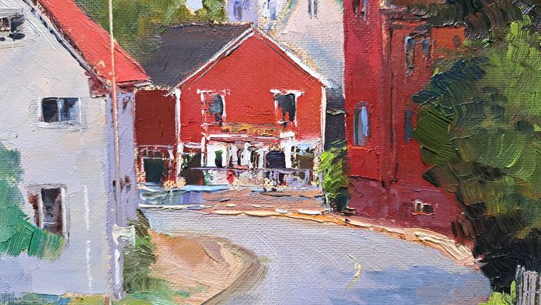 Original Impressionism Landscape Painting by Alexander Koltakov