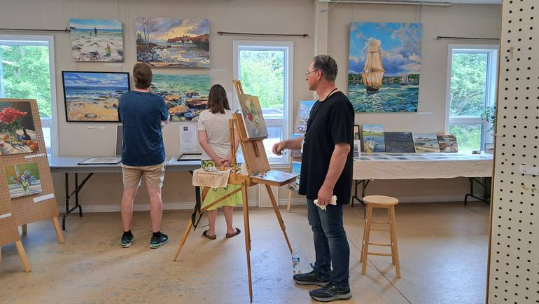 Original Impressionism Seascape Painting by Alexander Koltakov