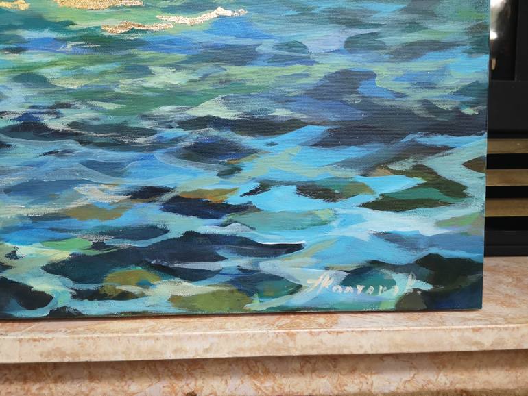 Original Impressionism Seascape Painting by Alexander Koltakov