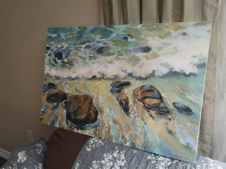 Original Impressionism Seascape Painting by Alexander Koltakov