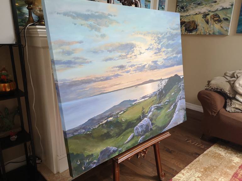 Original Impressionism Seascape Painting by Alexander Koltakov