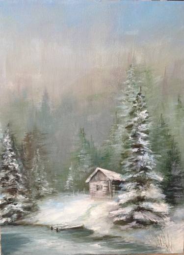Winter hut - Sold thumb