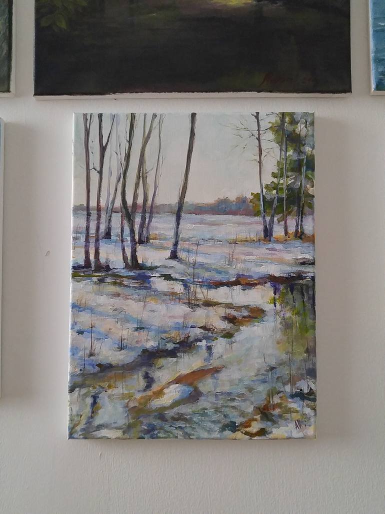 Original Fine Art Nature Painting by Alexander Koltakov