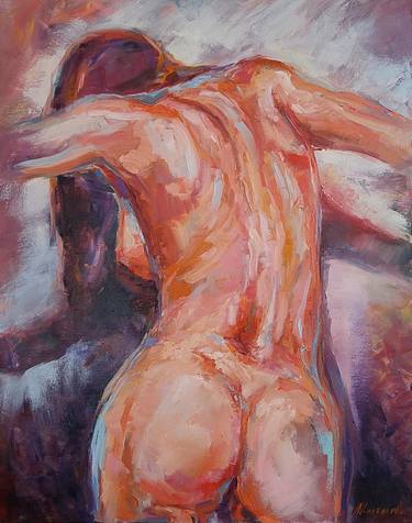 Print of Nude Paintings by Alexander Koltakov