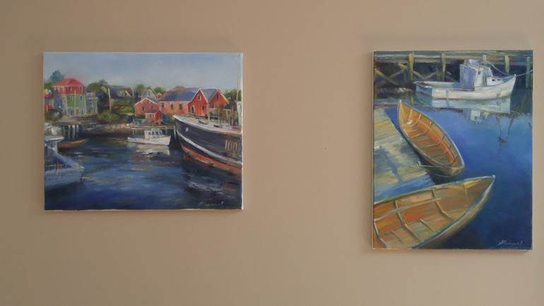 Original Figurative Seascape Painting by Alexander Koltakov