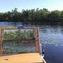 Original oil on canvas board landscape inspired by magical views of Nova Scotia, Canada.