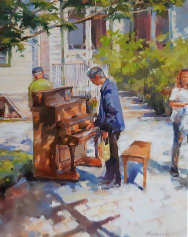 PIANO CONCERTO FOR THE RIGHT HAND (16X20'') thumb