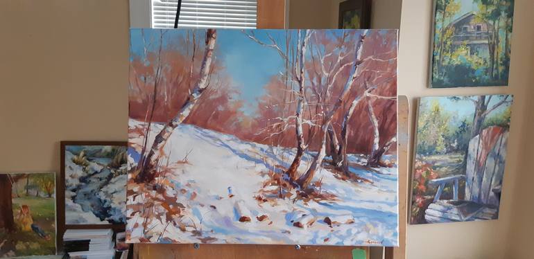 Original Fine Art Landscape Painting by Alexander Koltakov