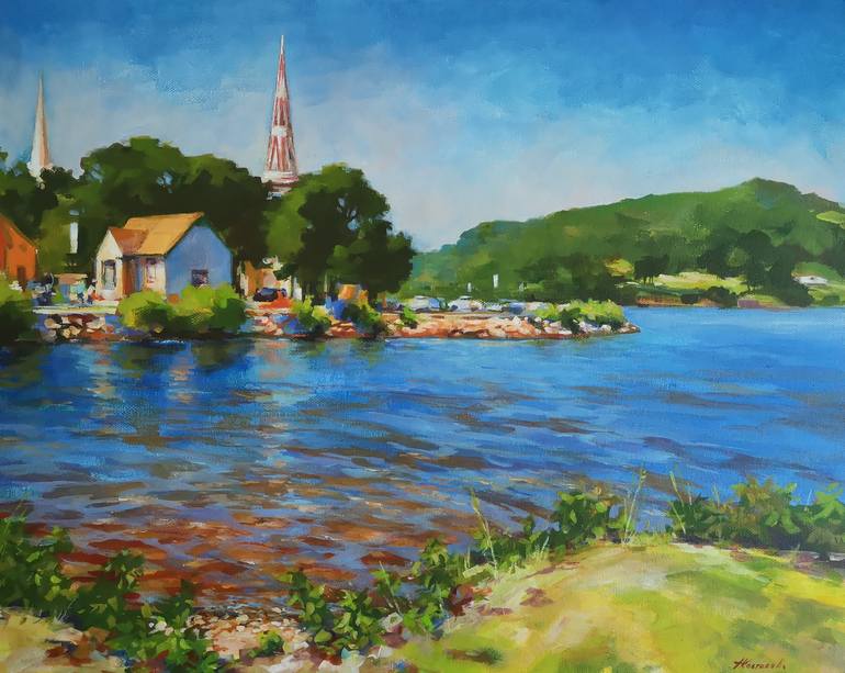 MAHONE BAY Painting by Alexander Koltakov | Saatchi Art