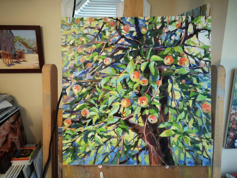 Original Impressionism Nature Painting by Alexander Koltakov