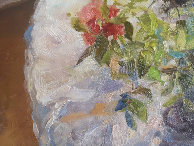 Original Impressionism Still Life Painting by Alexander Koltakov