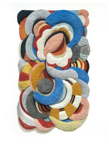 Original Abstract Geometric Sculpture by Silja Pogule