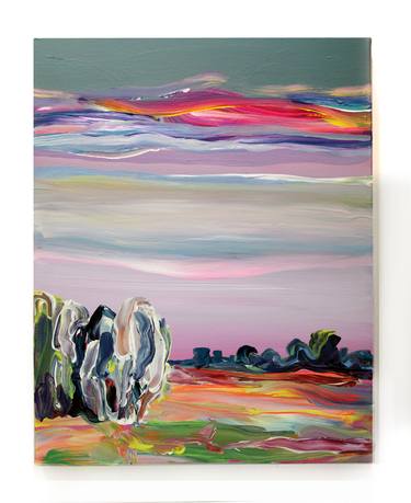 Print of Abstract Expressionism Seasons Paintings by Silja Pogule