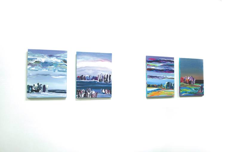 Original Abstract Other Painting by Silja Pogule