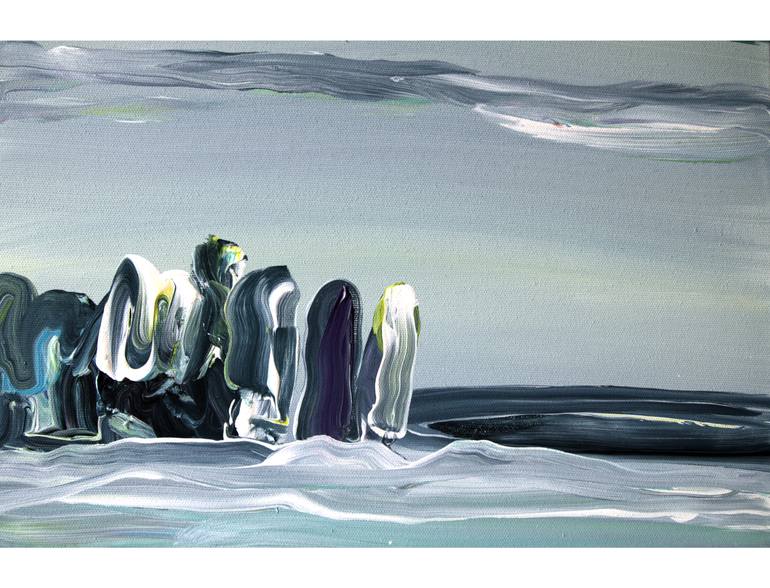 Original Abstract Other Painting by Silja Pogule