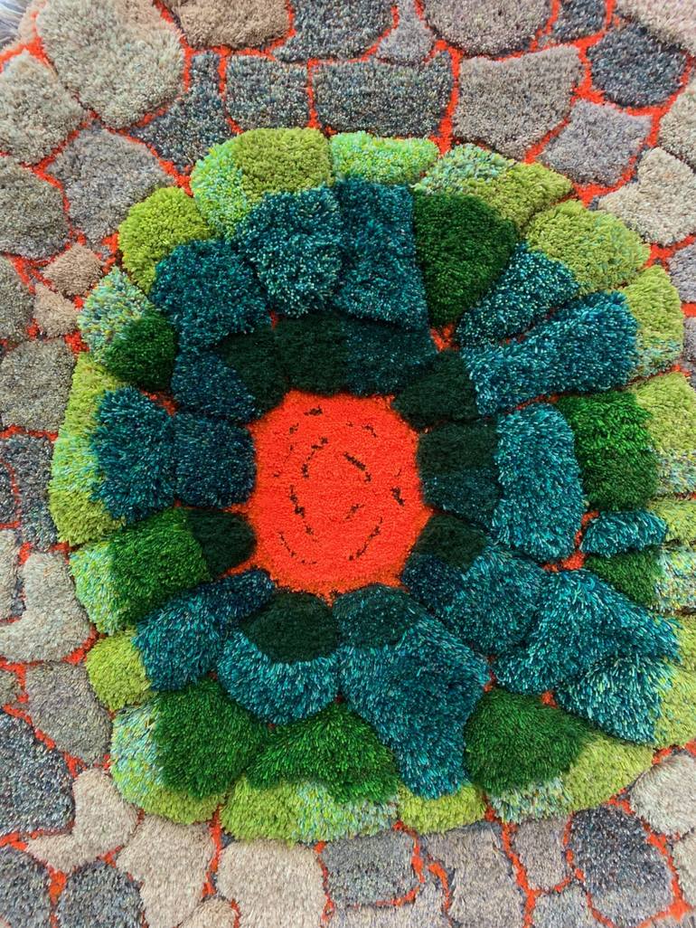 Original Abstract Botanic Sculpture by Silja Pogule