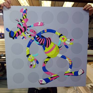 Print of Pop Art Cartoon Printmaking by Richard Levine