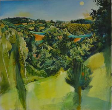 Original Fine Art Landscape Paintings by Margo Levittoux