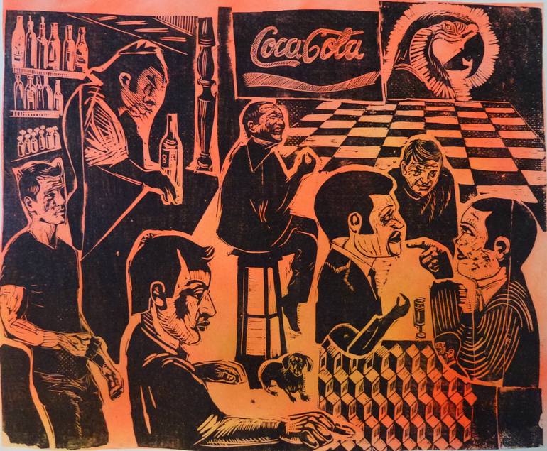 Original Figurative Other Printmaking by Margo Levittoux