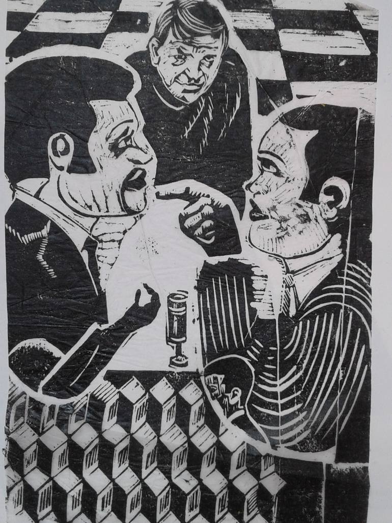 Original Figurative Other Printmaking by Margo Levittoux