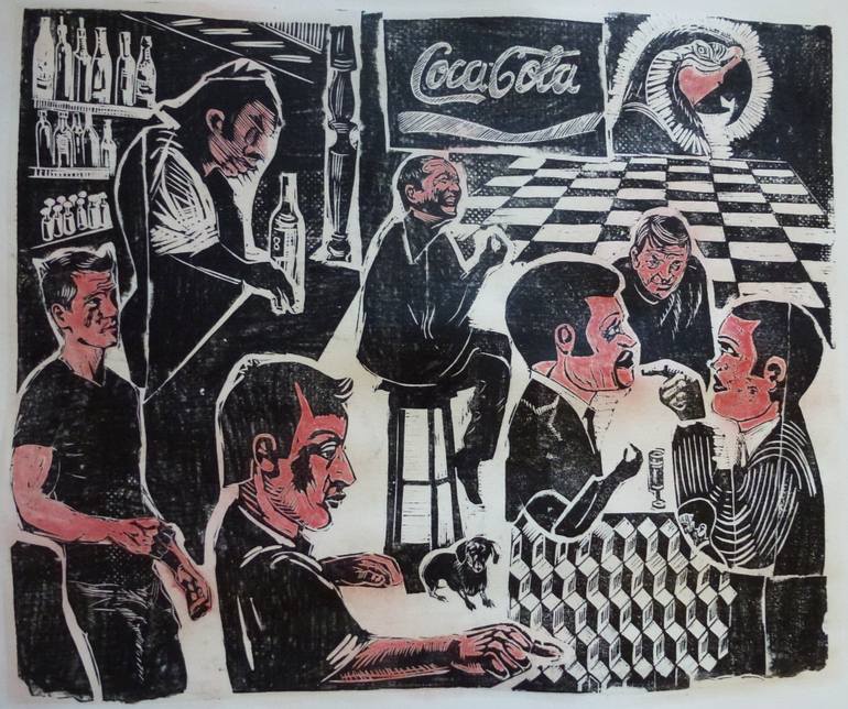 Original Figurative Other Printmaking by Margo Levittoux