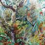 at the end of the season nature is less urgent and i can come closer, colours are wetter and more saturated than in the polvery heat of summer - i took this moment to paint the young cherry tree in my garden