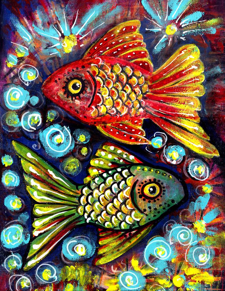 Funny Fish Face Tapestry by Amy Cicconi - Fine Art America