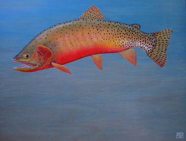 Print of Fine Art Fish Paintings by Brendon Connors