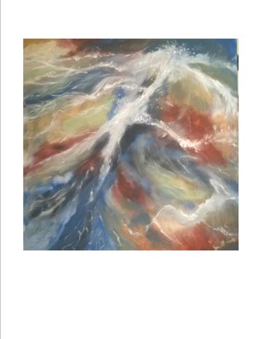 Print of Abstract Water Paintings by Kriss Sullivan