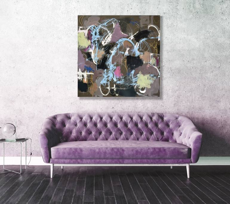 Original Abstract Painting by Linda O'Neill