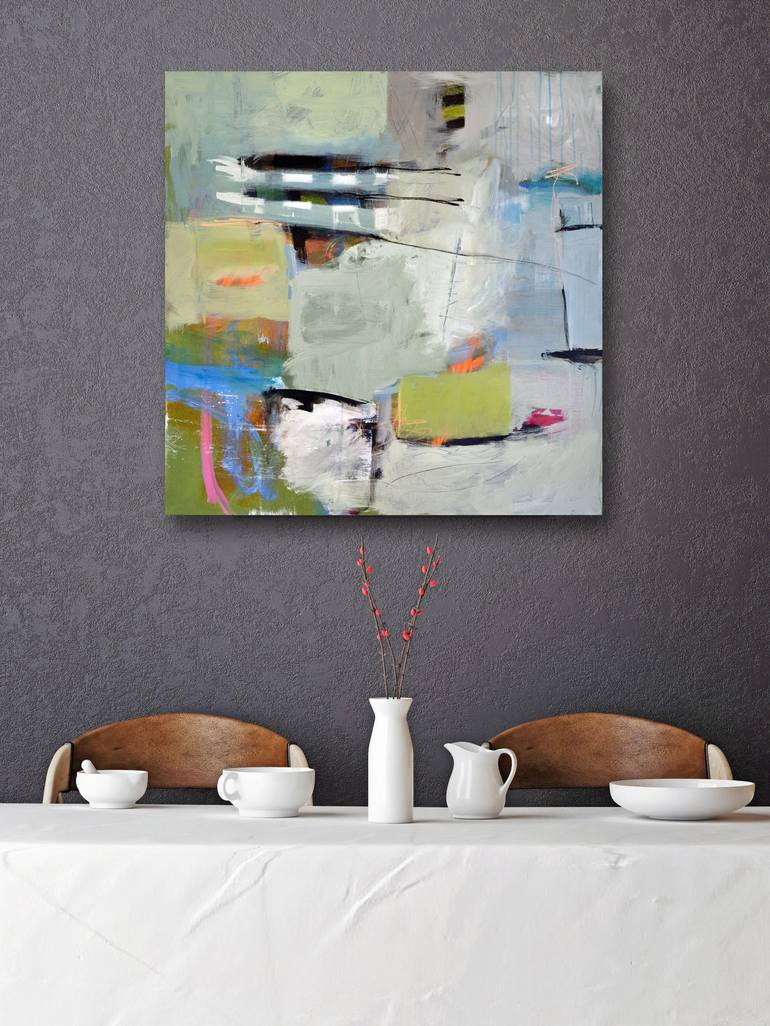 Original Contemporary Abstract Painting by Linda O'Neill