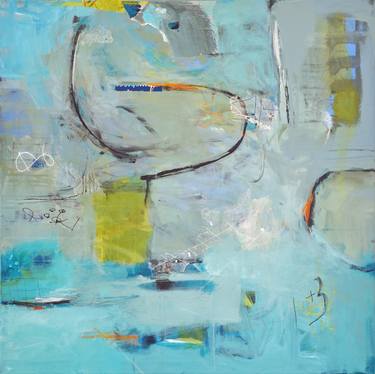 Original Contemporary Abstract Paintings by Linda O'Neill