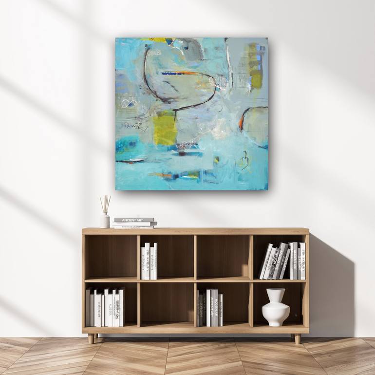 Original Contemporary Abstract Painting by Linda O'Neill
