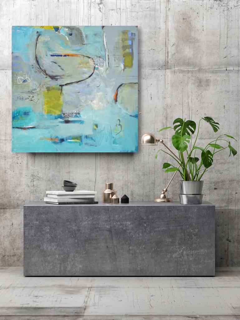 Original Contemporary Abstract Painting by Linda O'Neill