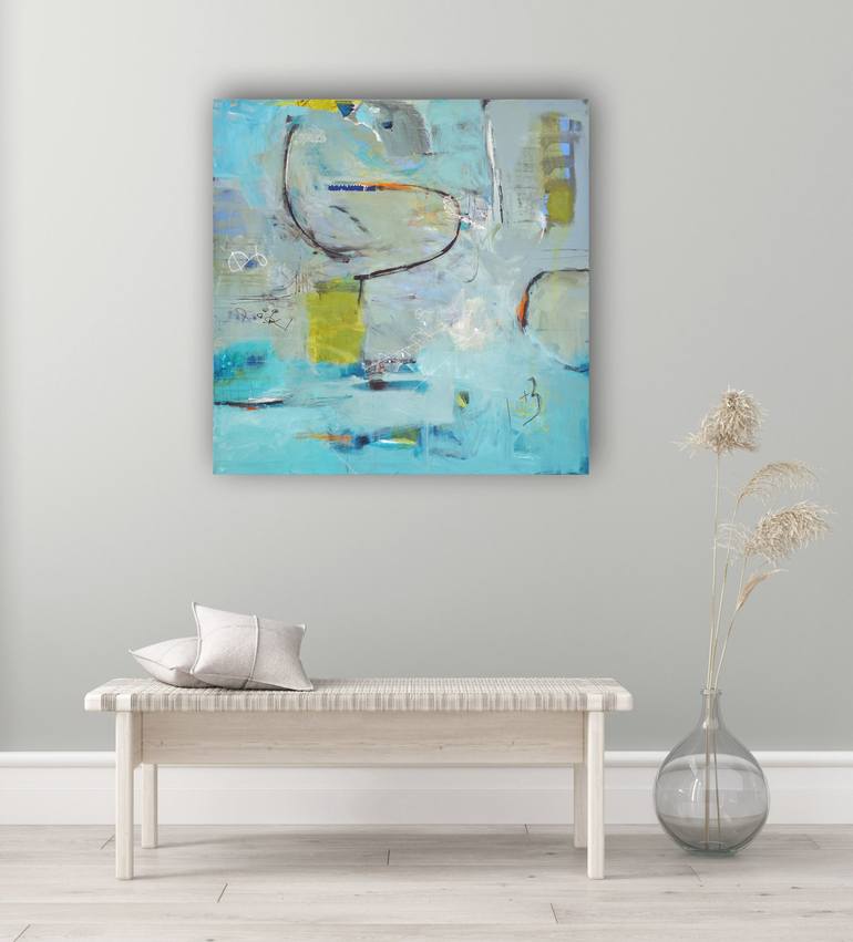 Original Contemporary Abstract Painting by Linda O'Neill
