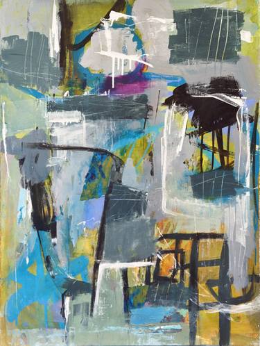 Original Abstract Expressionism Abstract Paintings by Linda O'Neill