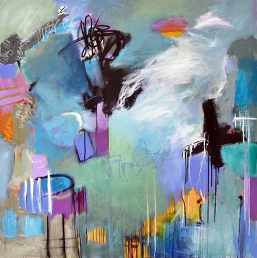 Original Expressionism Abstract Paintings by Linda O'Neill