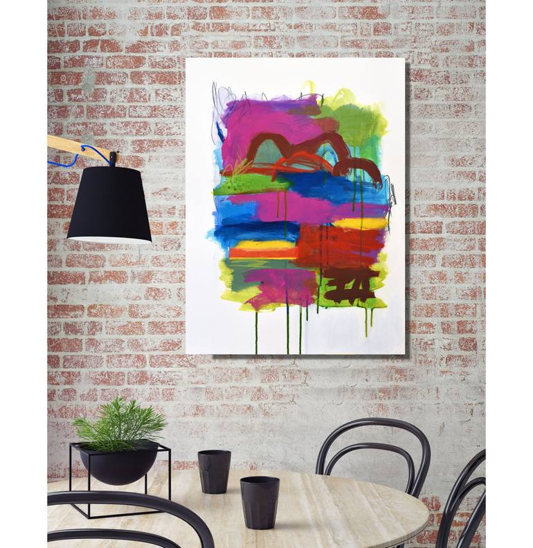 Original Abstract Painting by Linda O'Neill
