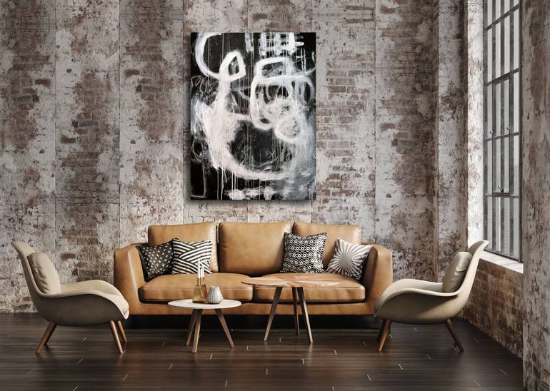 Original Abstract Expressionism Abstract Painting by Linda O'Neill