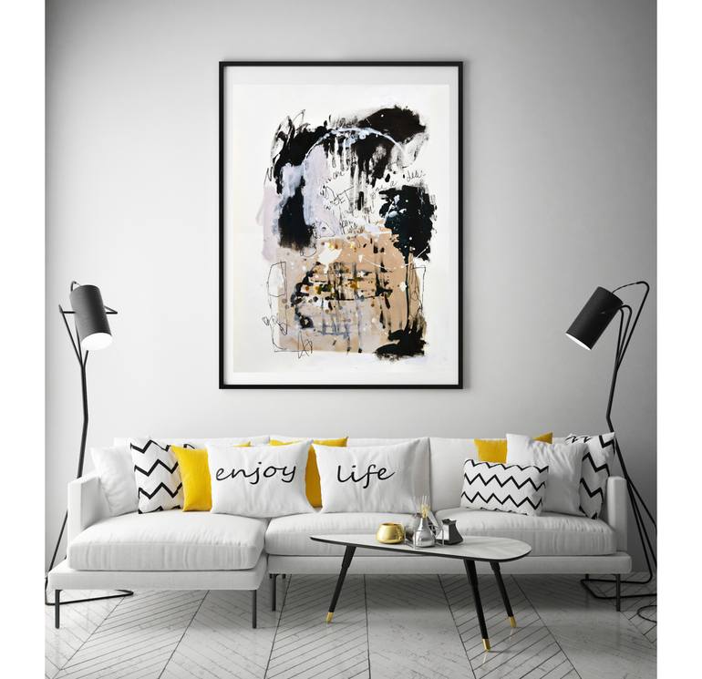 Original Abstract Expressionism Abstract Painting by Linda O'Neill