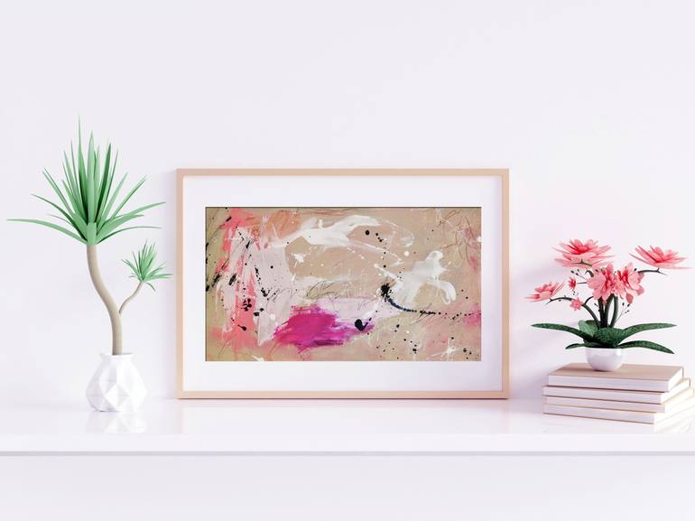 Original Abstract Expressionism Abstract Painting by Linda O'Neill