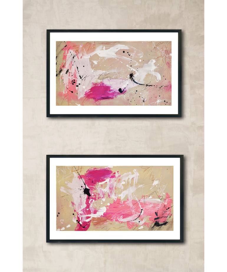 Original Abstract Expressionism Abstract Painting by Linda O'Neill