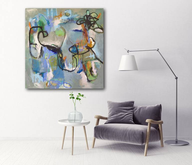 Original Modern Abstract Painting by Linda O'Neill