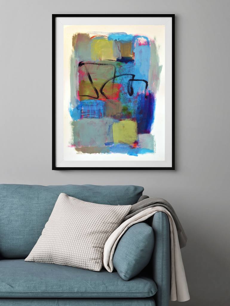 Original Modern Abstract Painting by Linda O'Neill
