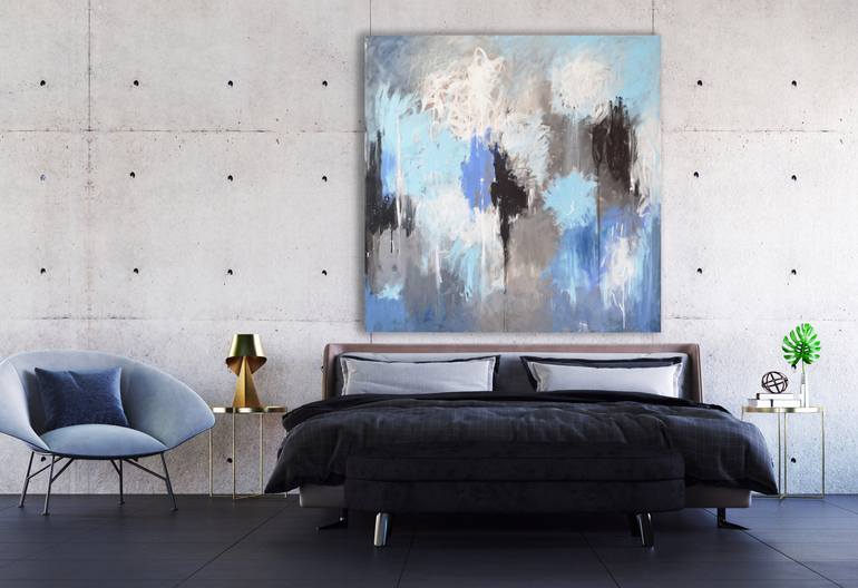 Original Abstract Expressionism Abstract Painting by Linda O'Neill