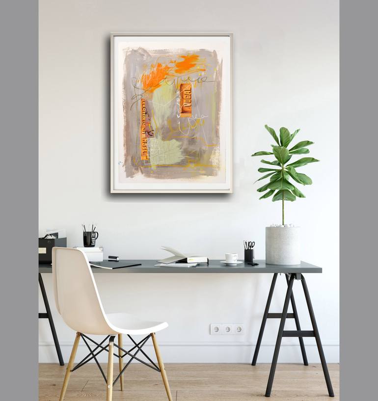 Original Abstract Expressionism Abstract Painting by Linda O'Neill