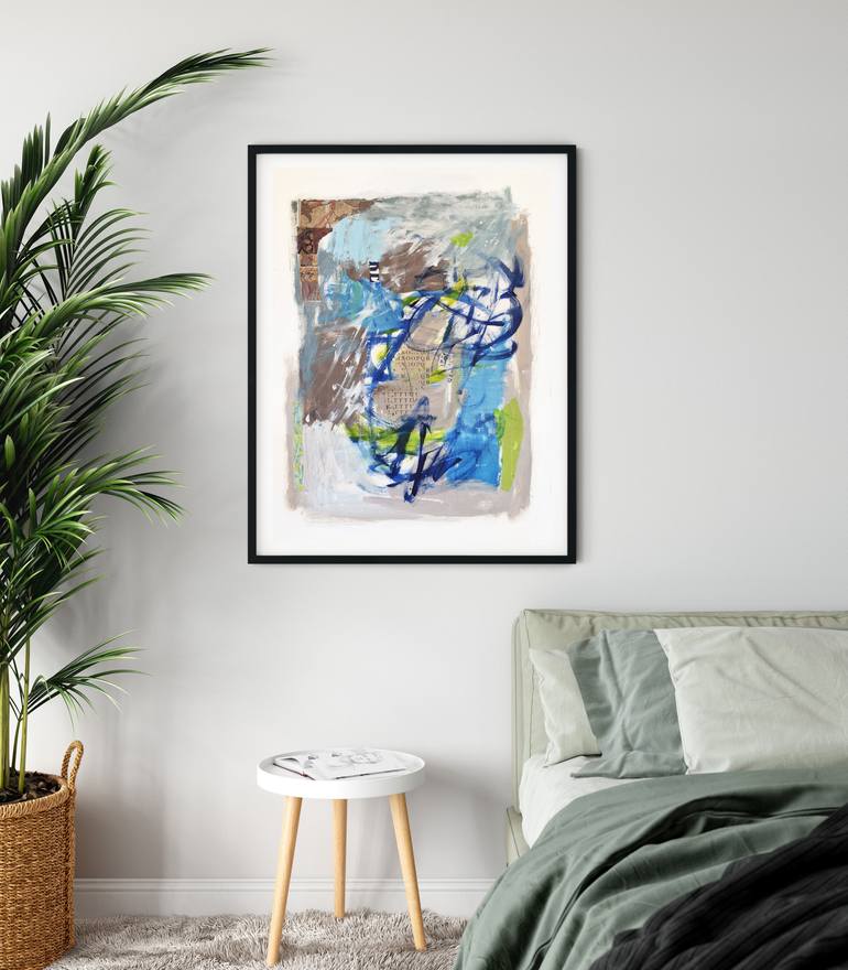 Original Abstract Expressionism Abstract Painting by Linda O'Neill